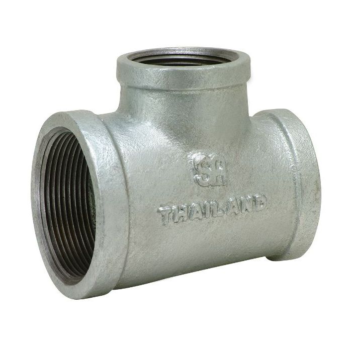 MALLEABLE ZMGTR0806 GALVANIZED FITTINGS