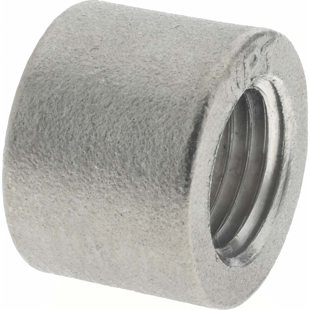 MERIT BRASS Merit Brass K611H-04 Half Coupling 1/4 in 316 Ss Fnpt
