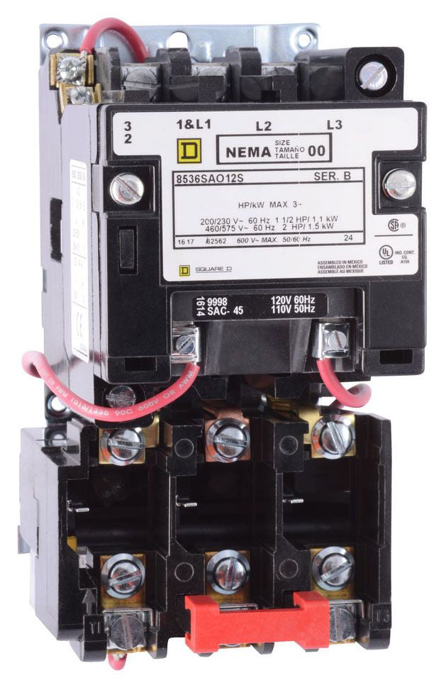 SQUARE-D 8536SAO12V06 CONTACTORS