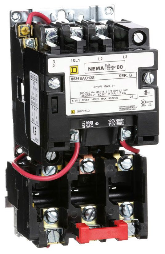 SQUARE-D 8536SAO12V02S CONTACTORS