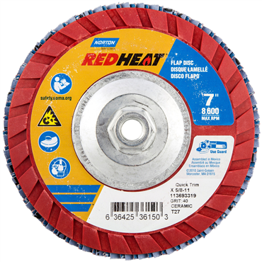 NORTON 63642536150 FLAP DISCS