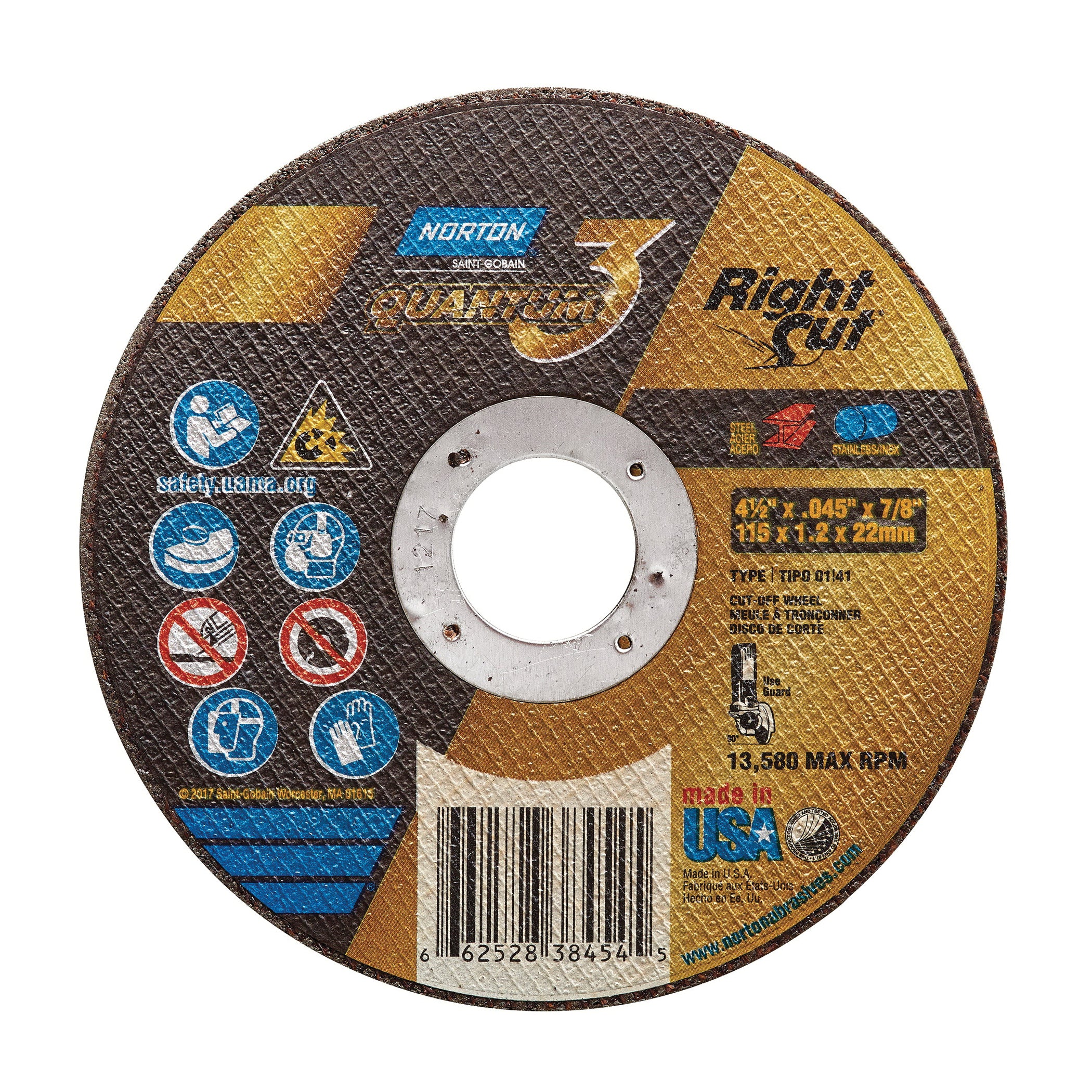 NORTON 66252838454 GRINDING & CUT OFF WHEELS