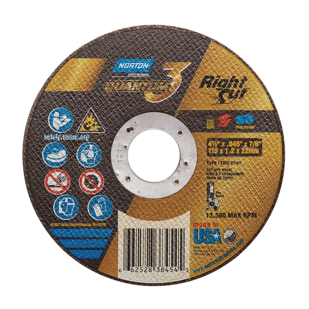 NORTON 66252838454 GRINDING & CUT OFF WHEELS
