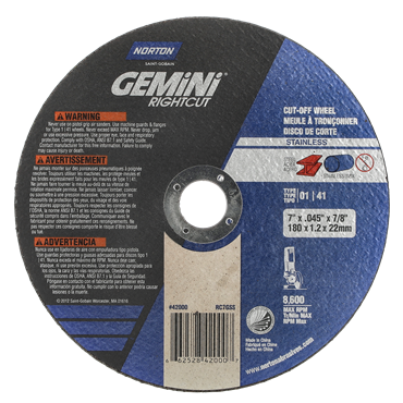 NORTON 66252842000 GRINDING & CUT OFF WHEELS