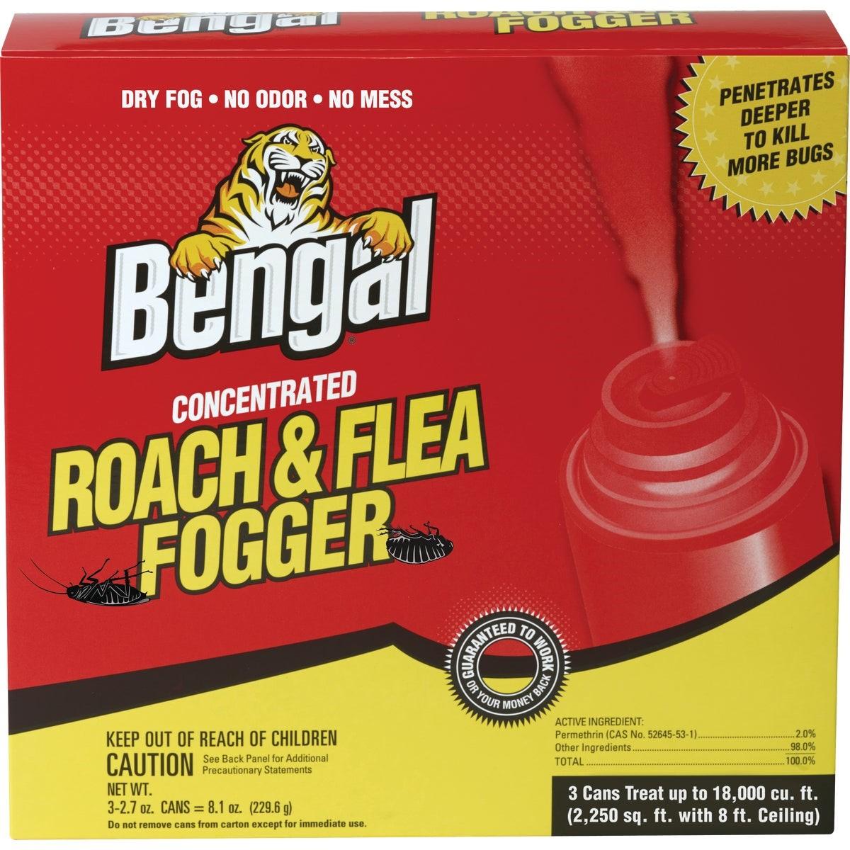 Bengal 55201 Roach & Flea Indoor Insect Fogger (3-Pack) – Voomi Supply
