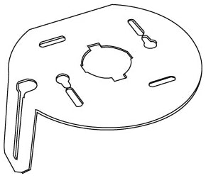 ELCO LIGHTING L-BRCKT WALL BRACKETS & PARTS