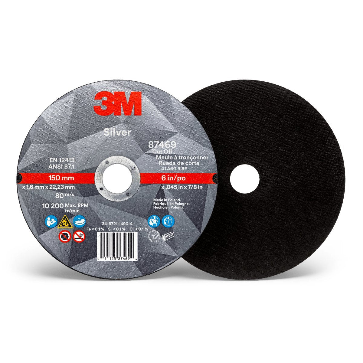 3M 7010412152 GRINDING & CUT OFF WHEELS