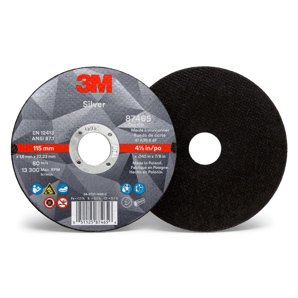 3M 7100139228 GRINDING & CUT OFF WHEELS