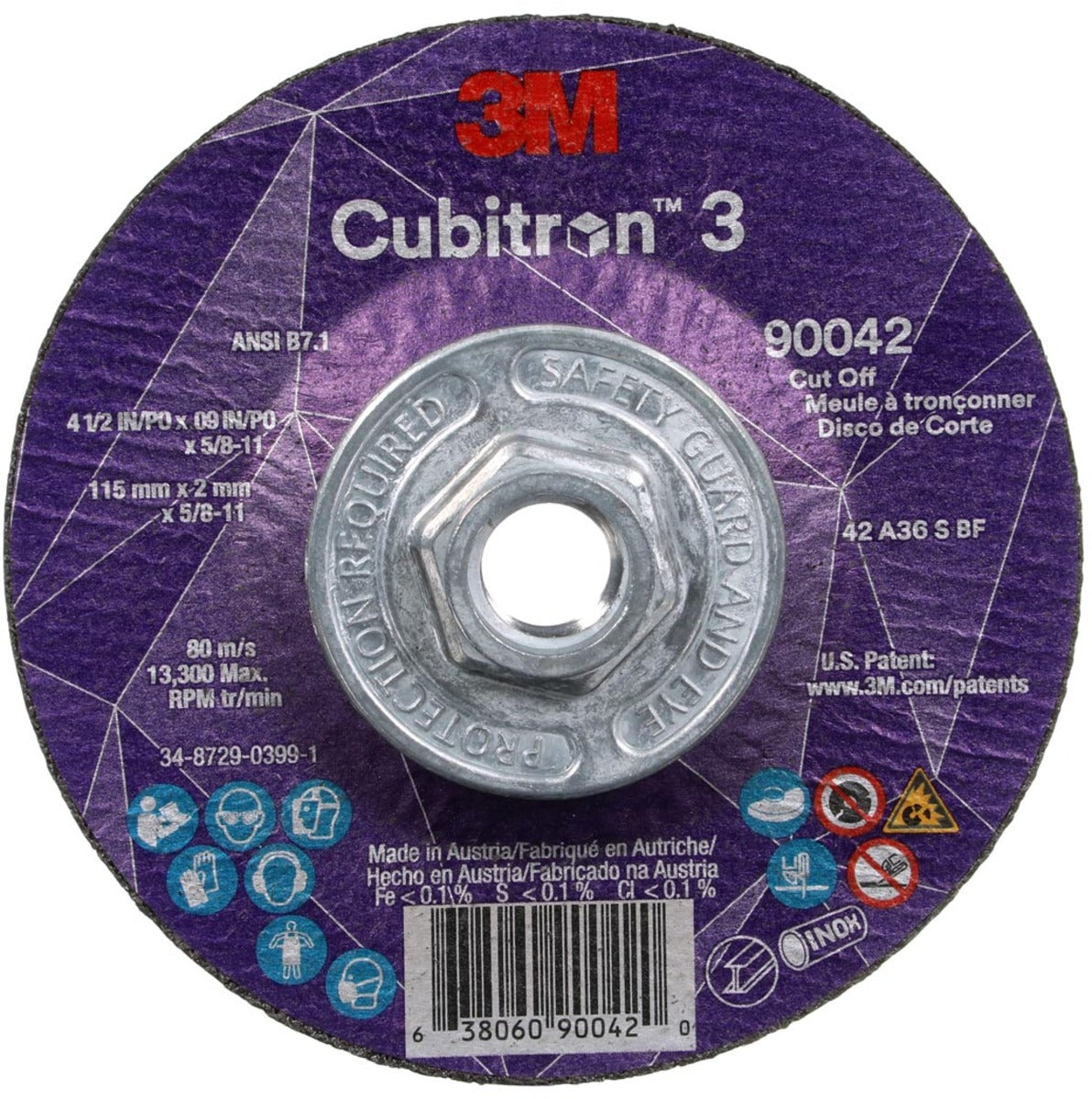 3M 7100313200 CUT-OFF SAWS & DISCS