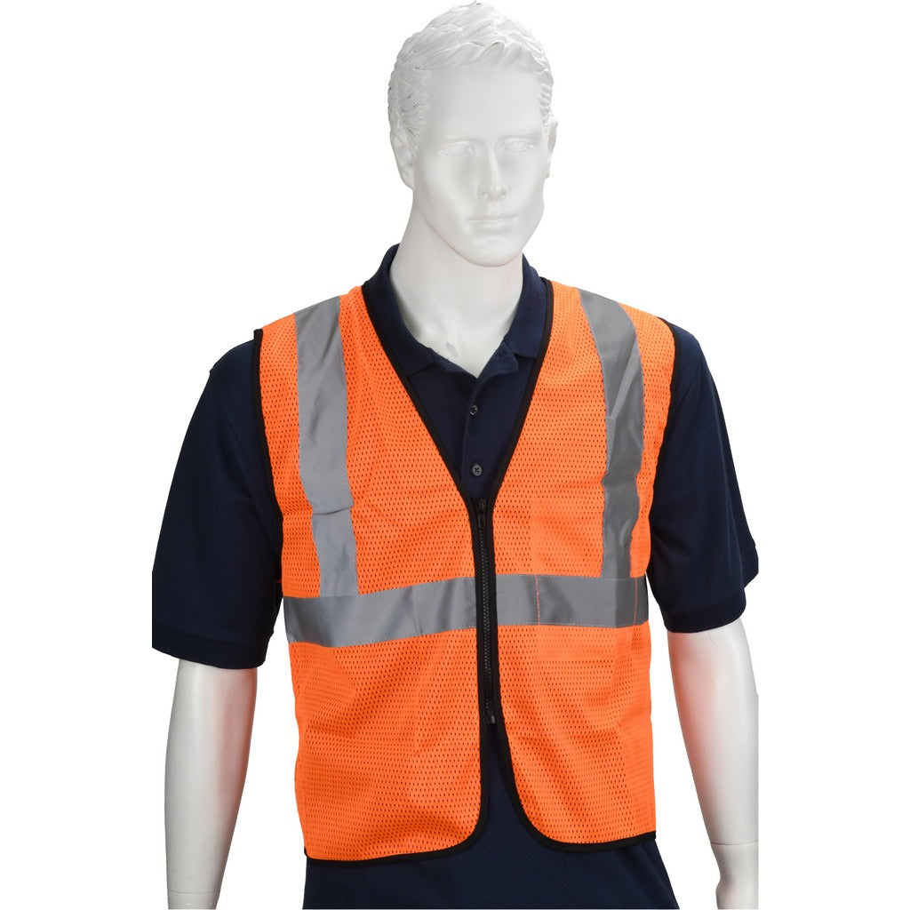 PRO-SAFE Pro-safe PS-MSH3Z-OLXL Hi-vis Safety Vest Lg/xl Ansi Class 2