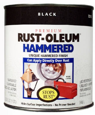 RUST-OLEUM Rust-oleum 7215-502 Hammered Rust Preventative Paint Qt