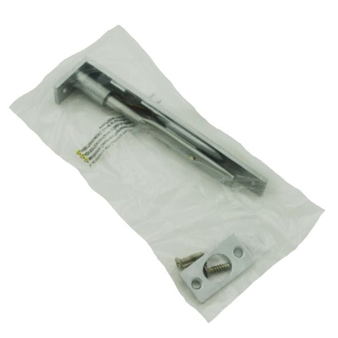 IVES Ives 262B26D Manual Flush Bolt 6 in Solid Brass Satin Chrome