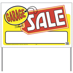 TRUE VALUE 24202 HY-KO Garage Sale Sign 26 x 16-In