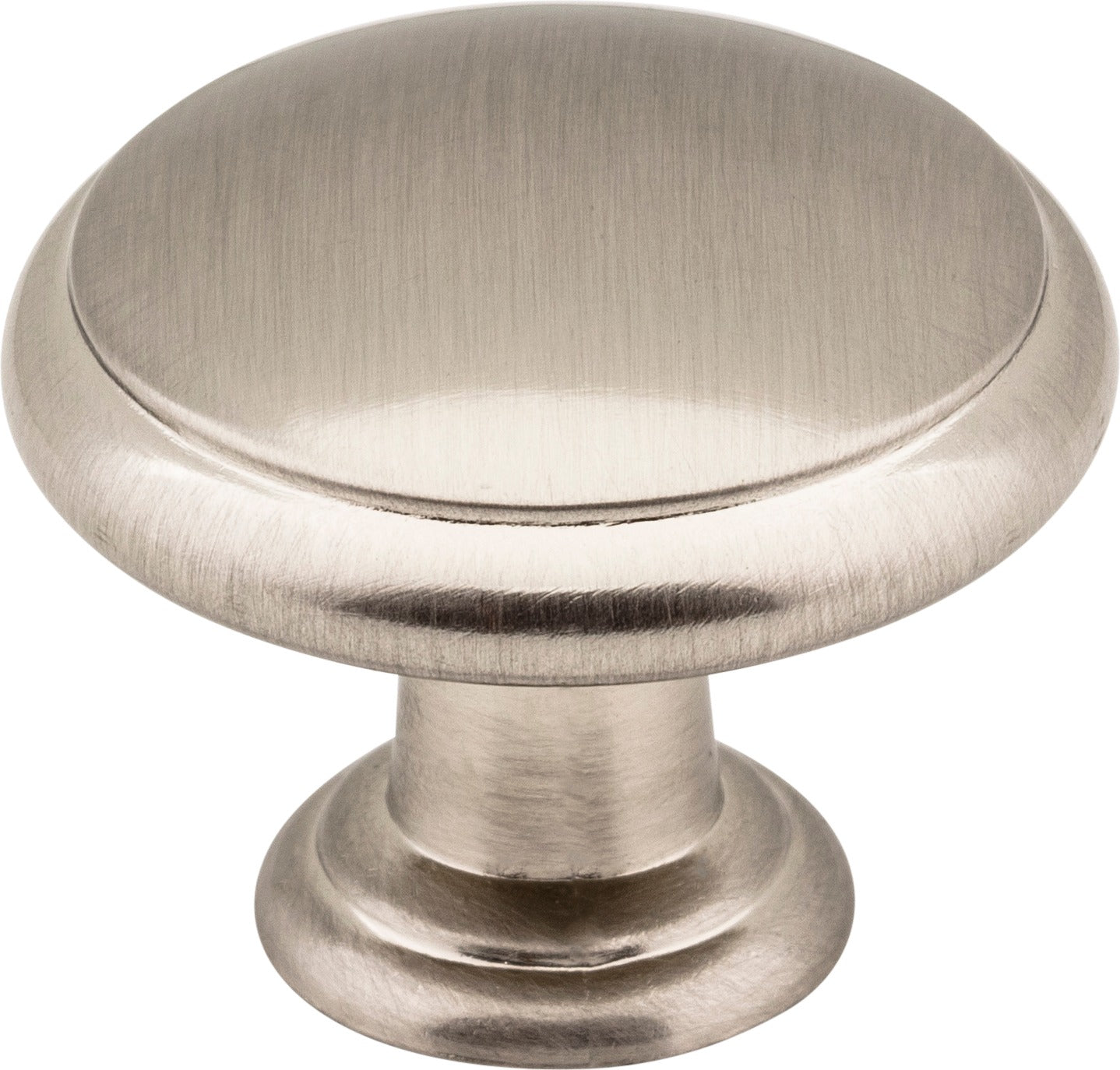ELEMENTS Elements 3940-SN Mushroom Cabinet Knob Satin Nickel Gatsby