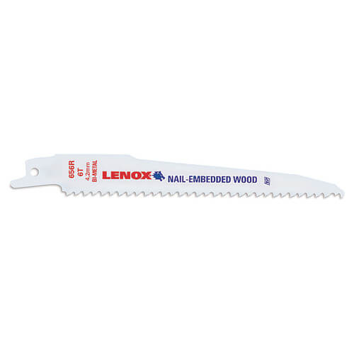 LENOX 20529B618R BIMETAL REICP SAW BLADE B618R 6 X3/4X035X18TPI 25/PK