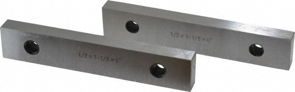 SPIROTHERM Spi 13-203-5 Steel Parallel 6x1-1/8x1/2 Inch Matched Pair