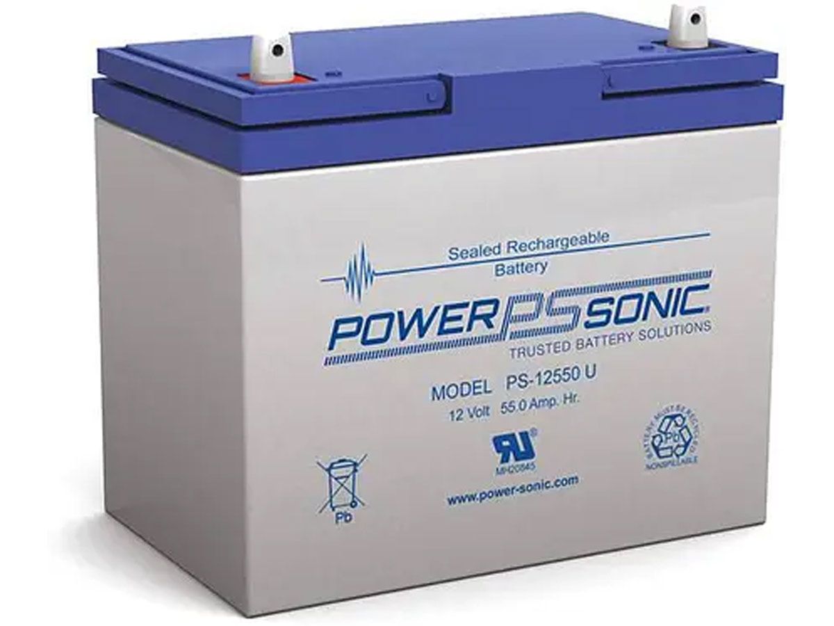 POWER SONIC PS-12550B BATTERIES
