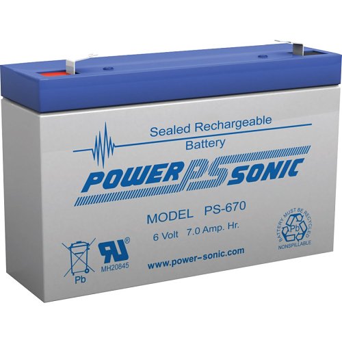 POWER SONIC PS-670 BATTERIES