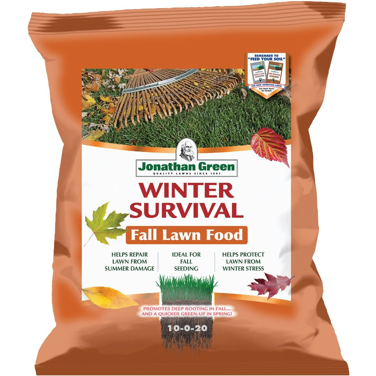 JONATHAN GREEN Jonathan Green 12400 Winter Survival Fertilizer 5000 Sq Ft