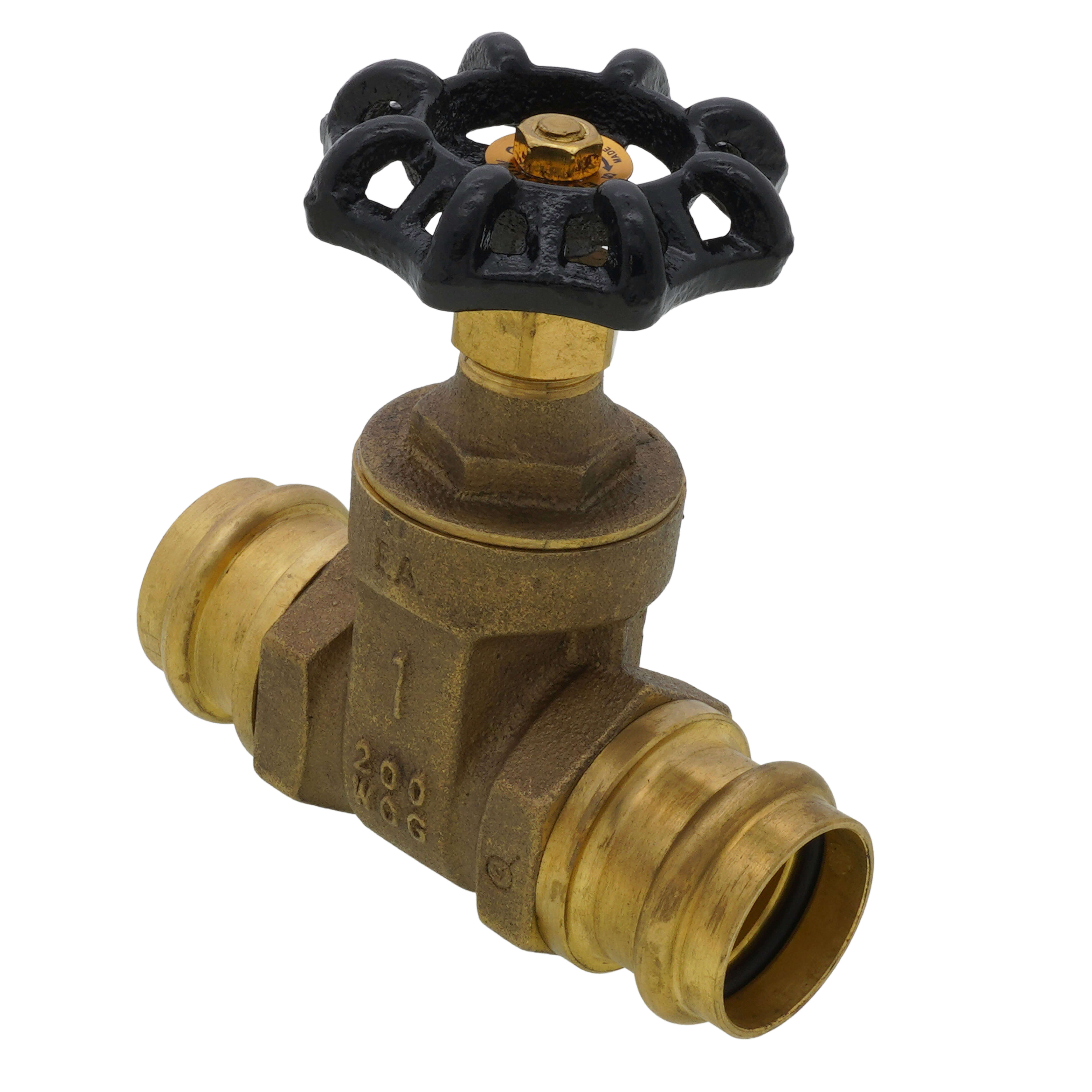 Everflow 205R001-NL 1 Press Gate Valve Lead Free