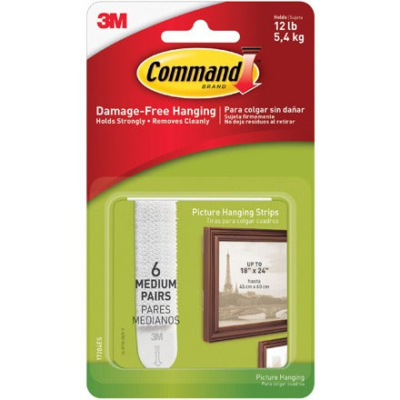 BSC PREFERRED Bsc Preferred CHS1250 Adhesive Wall Hanging Strips 4-pack