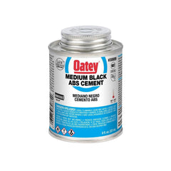 Oatey 30889 8 oz. Medium Set ABS Black Pipe Cement