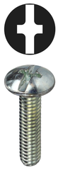 L.H. Dottie TMC6321 #6-32 x 1 Inch Zinc Plated Screw Truss Head Phillips/Slotted Machine Screw