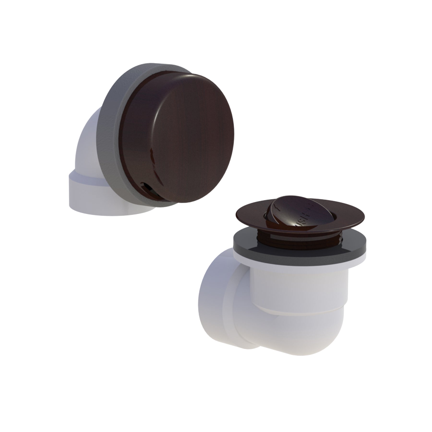 WATCO 901-PF-PVC-BZ-CL BATH DRAINS & PARTS