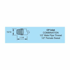 Woodford 19CP-12-BH Model 19 Anti-Siphon Freezeless Wall Faucet 1/2 in (12 in THK Wall) Replacement MPN