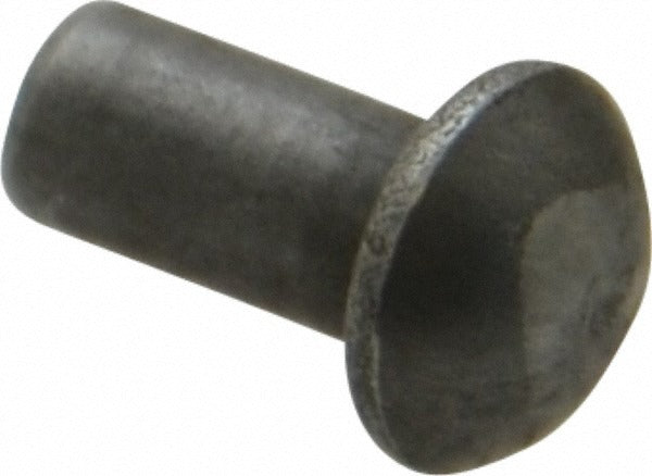RIVETKING Rivetking. 18N37RRDSP Solid Steel Rivet 3/16 Inch Round Head