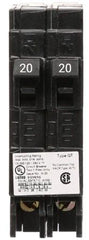 Siemens Q2020NC Two 20-Amp Single Pole 120-Volt Non-Current Limiting Circuit Breaker