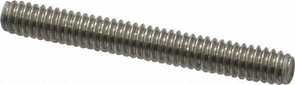 VALUE COLLECTION Value Collection 45747 Fully Threaded Stud 1/4-20 2in Stainless