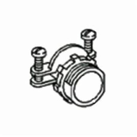 BRIDGEPORT FITTINGS Bridgeport Fittings 670-DC2 Strap-Type Cable Connector 3/4 in (180°)