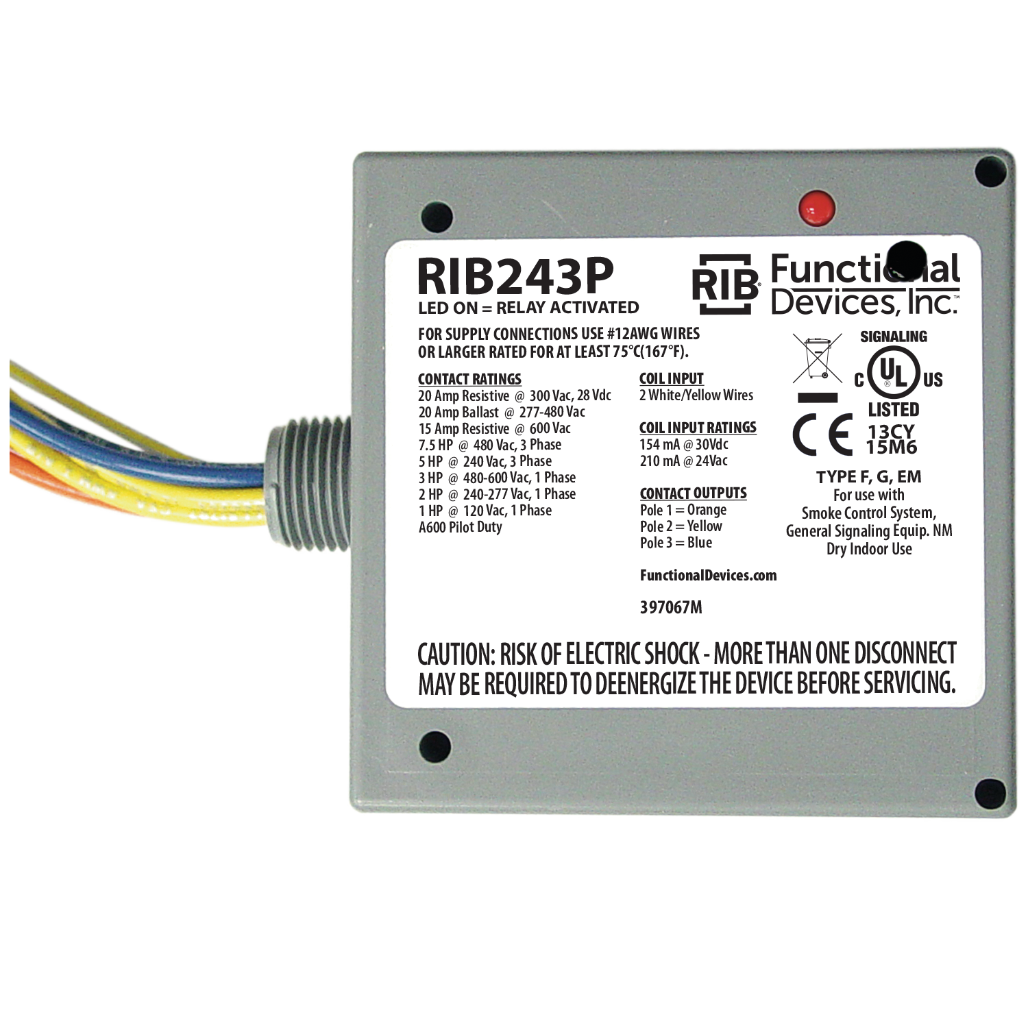 FUNCTIONAL RIB243P 