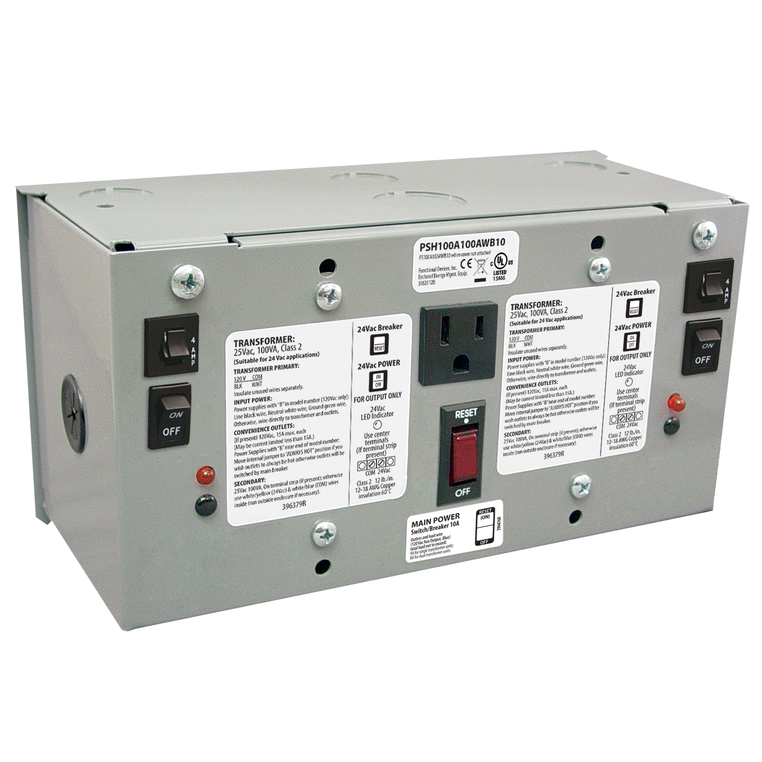 FUNCTIONAL PSH100A100AWB10 