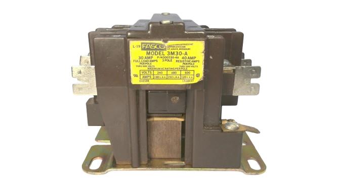 GENTEQ MOTORS 3M30-A-CL CONTACTORS