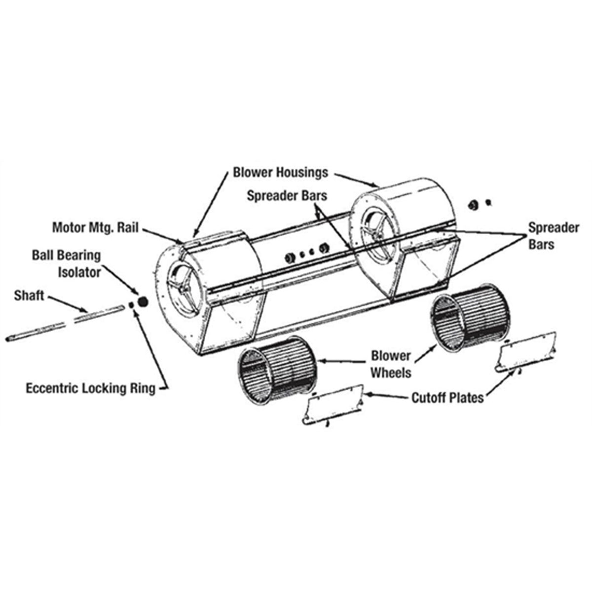 LAU 024840-95-CL AIR BLOWERS