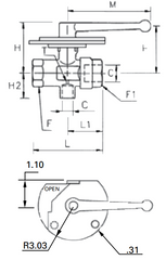 LEGRIS 04992335 BALL VALVES