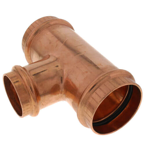 VIEGA 20878 2-1/2 x 2-1/2 x 2 ProPress XL-C Copper Tee Zero Lead