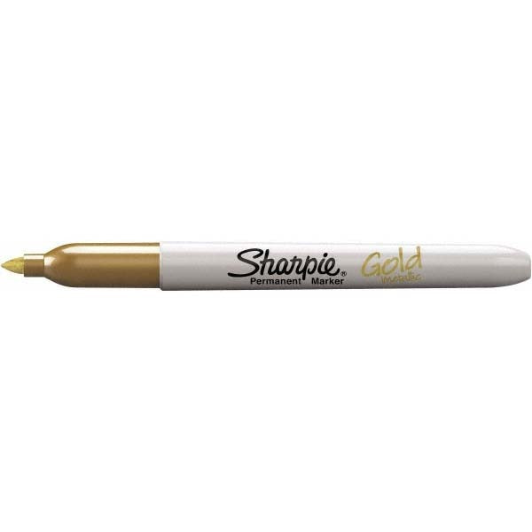 SHARPIE Sharpie 1823889 Permanent Marker Metallic Gold Fine Point