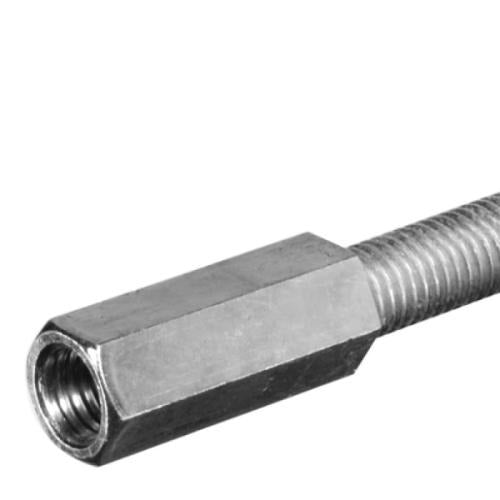 HILLMAN Hillman 11847 Coupling Nut (1/2 in x 1-3/4 in, Pack 1)