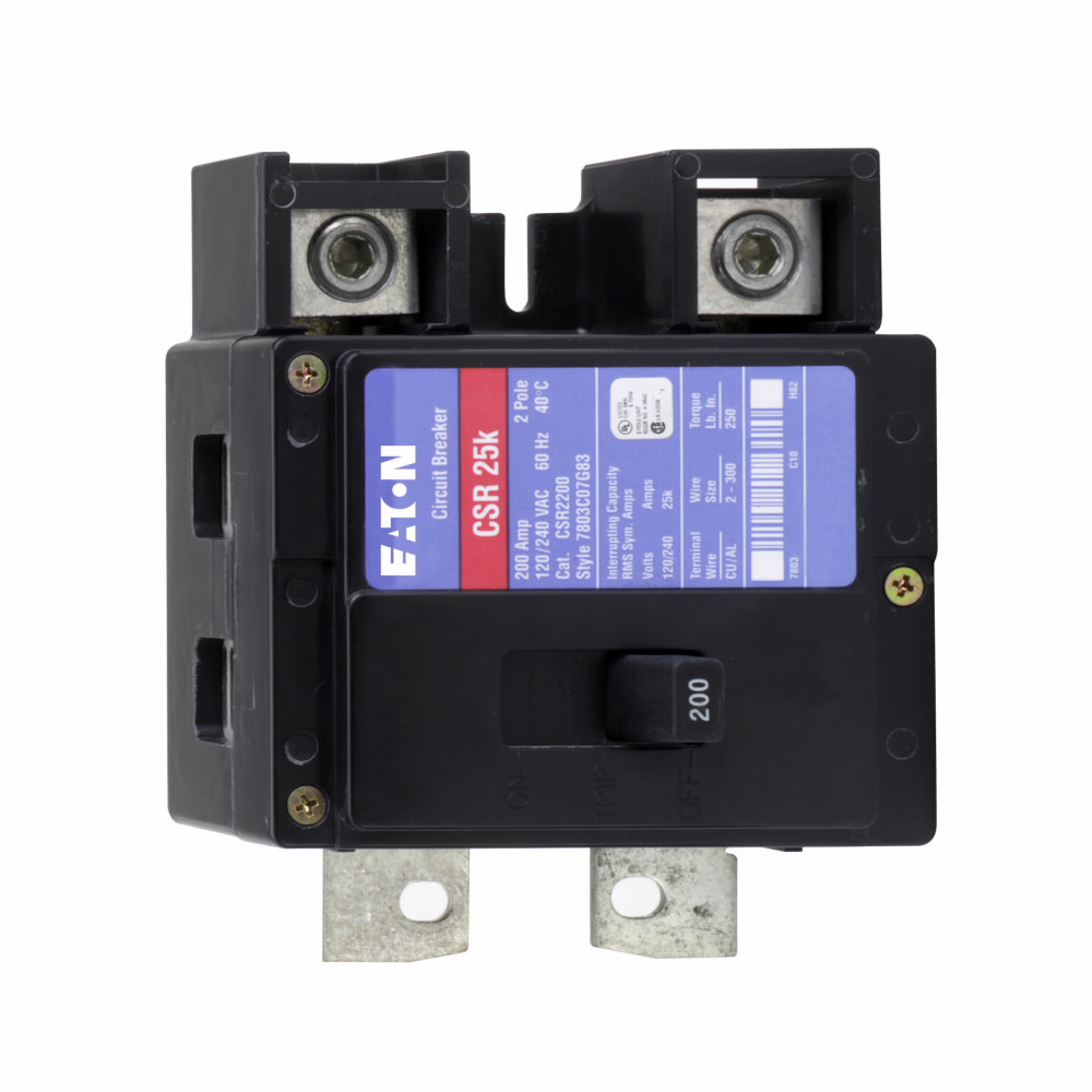 Eaton CSR2125N Eaton Electrical CSR2125N 120/240 VAC 125 Amp 2-Pole Main Circuit Breaker