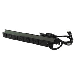WIREMOLD Wiremold J08B2B Power Outlet Strip 8-outlet Rack Mount