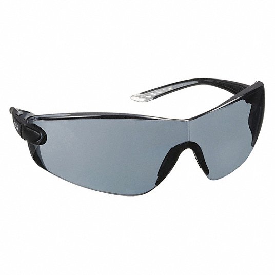 Bolle Safety 40038 Cobra Safety Glasses Platinum Coating Smoke Lens