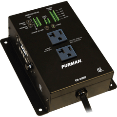 Furman CN-20MP Contractor Series SmartSequencing Remote Duplex with EVS, 20A 120V, Outlets