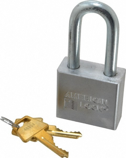 AMERICAN LOCK American Lock A51 Padlock Steel Keyed Different 2in
