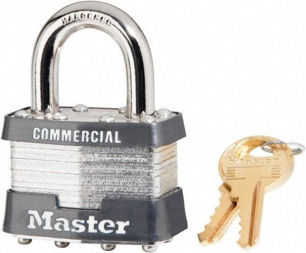 MASTER LOCK Master Lock 81 Steel Padlock Keyed Different