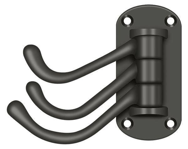 DELTANA Deltana TSH40U10B Triple Swivel Hook Oil Rubbed Bronze