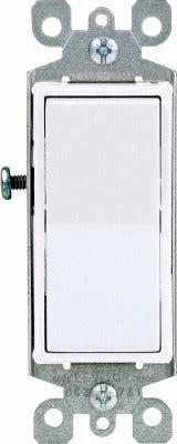 LEVITON Leviton S12-05601-2WS Single Pole Grounding Decorator Switch