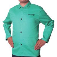 BEST WELDS 902-CA-1200-XL Cotton Sateen Jacket X-Large Visual Green 902-CA-1200-XL